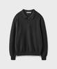 Beulaendideu Hard Twist Lounge Polo Knit [Graphite]