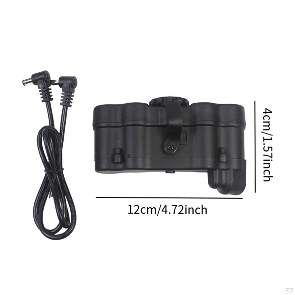 Helmet Battery Box Model Night Visions Device Accessory for Role Playing Gift