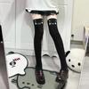 Y2K Girls Knee High Socks Thigh High Stockings Printed Cartoon Stockings Women Kawaii Thigh High Socks Women Stockings Jk Lolita