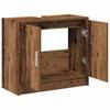 Bathroom Cabinet with Door Reclaimed Wood Look 63 x 29 x 55 cm Engineered Wood
