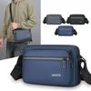 Herren Umhängetasche Schlichte Business Reise Leichte Herren Tasche Mehrschichtige Aufbewahrung Schultertasche Neue Pendlertasche