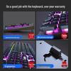 Universal Luminous Wired Keyboard & Mouse Set for Gaming and Office Use