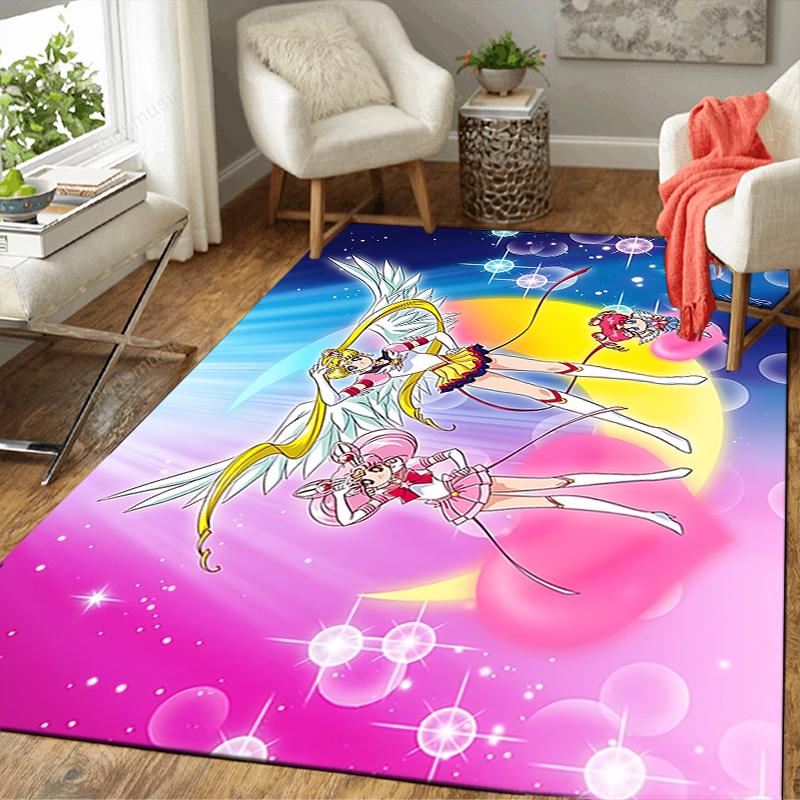 1Pc Moonlit Guardian Power Rug, Office Carpet Indoor Outdoor Doormat, Non-Slip, Comfortable, Living, Christmas Halloween, Xmas Gift Y1212
