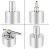 Thickened 200ml Alcohol Lamp 304 Stainless Steel  Durable
