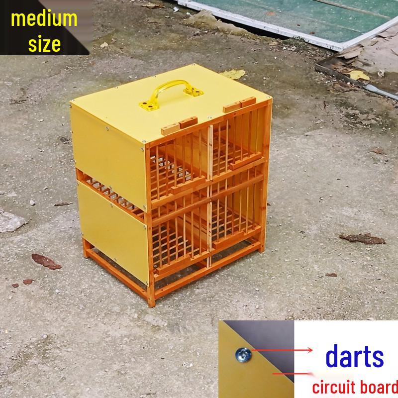 

Medium & Large Bamboo Thrush Bird Cage - Circuit Board Sealed Panel, Ideal for Breeding, Free Shipping