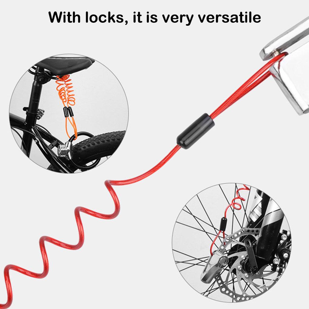 Steel Wire Strip Multipurpose Portable Rope Waterproof Protection Metal Port Strips Wear-Resistant Stable Motorcycle