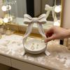 Bow Shaped Jewelry Storage Tray 3D Design for Rings Earrings Decorative Organizer for Living Room Bedroom Tabletop