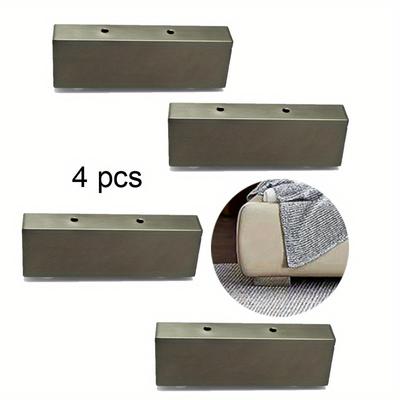 4 Stück Möbelbeine Modernes Design Möbelfüße Metall Sofabeine Ersatz Sofa Couchtisch Schrank Schrank TV-Ständer Füße