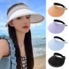 Empty Top Visors Cap Foldable Baseball Cap Fashion Beach Hat  Men Women
