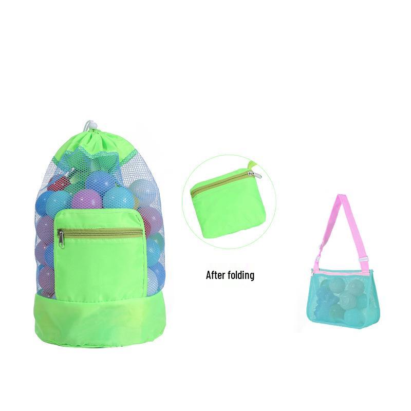 Large Capacity Children's Beach Toy Storage Mesh Bag