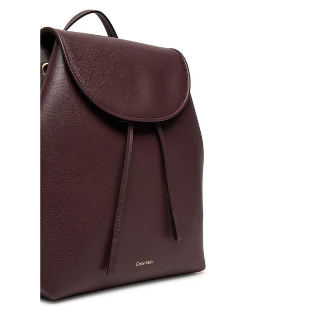 Рюкзак Calvin Klein Foil Logo Flap Backpack LV04F3297G бордовый