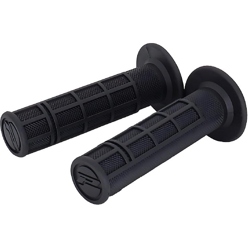ATV Hand Grips 7/8" Soft Rubber Grip Compatible With ATV Arctic Cat Suzuki Yamaha Kawasaki Honda 400Ex -Black