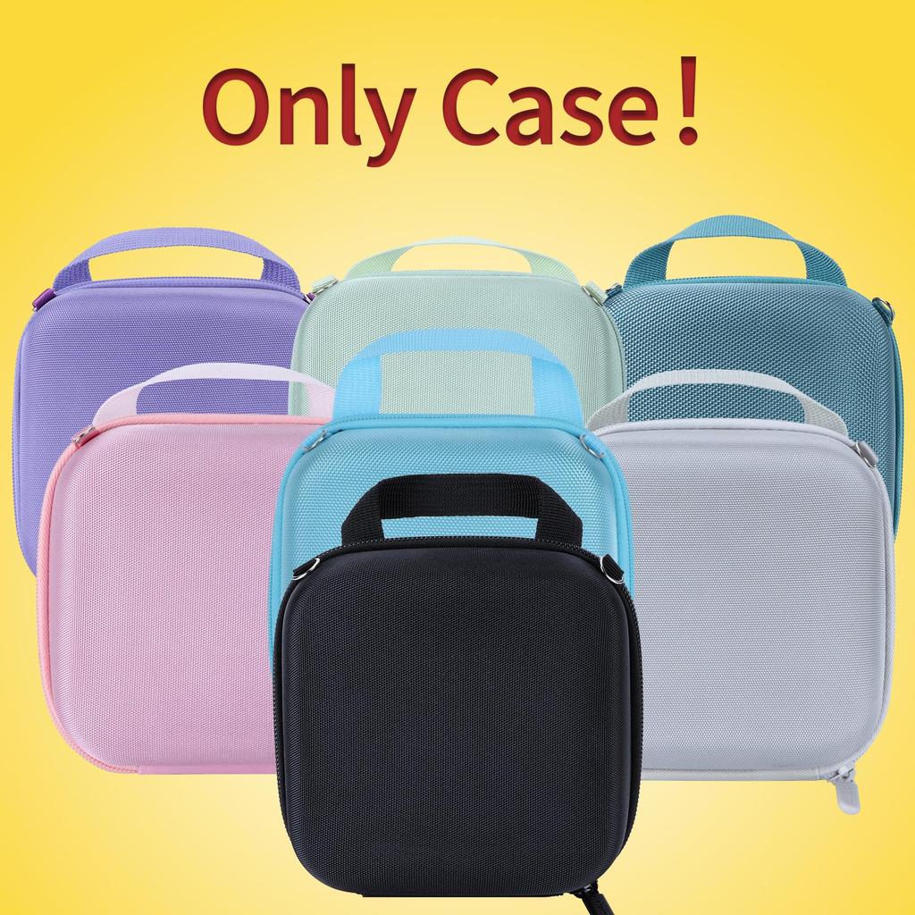 Lebakort Storage Case Compatible with Fujifilm Instax Mini 12/11 Instant Cameras (Lilac Purple Case)