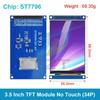 TZT 3.5" 3.5 inch TFT LCD Touch Screen Module 480x320 ST7796U ILI9488 LCD Display for Arduino UNO MEGA2560 Without Touch
