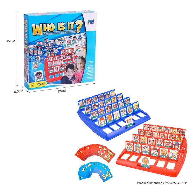 Grenzüberschreitendes Wer bin ich: Pädagogisches Logik- und Denkspiel für Kinder - Eltern-Kind-Interaktion Tischspielzeug