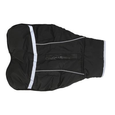 Collare Peluche per Animali Domestici Giacca Calda Cotone Riflettente Impermeabile Ampio Cappotto Autunnale Invernale per Cani Piccoli