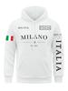 Flag Of Italy Men Hoodie Milan City Hoodies 3d Print Hoody For Man Casual Spring Autumn Clothing Top