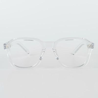 SBKA Signum-C02 Clear Horn-Rimmed Glasses