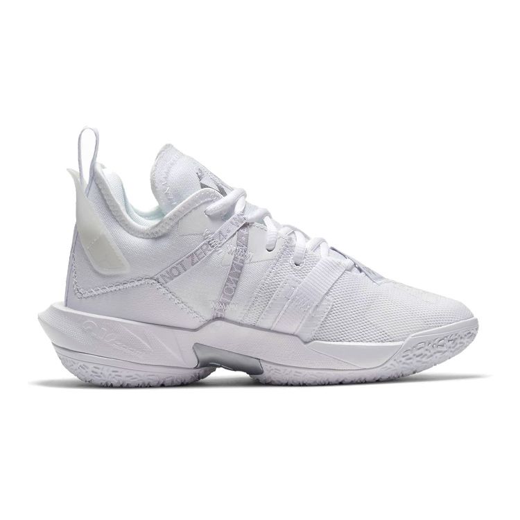 Jordan Why Not Zer0.4 Anti-Slip Shock Absorption Durable Mid-Top Kids Basketball Shoes Kids Basketball Shoes CQ9430-101