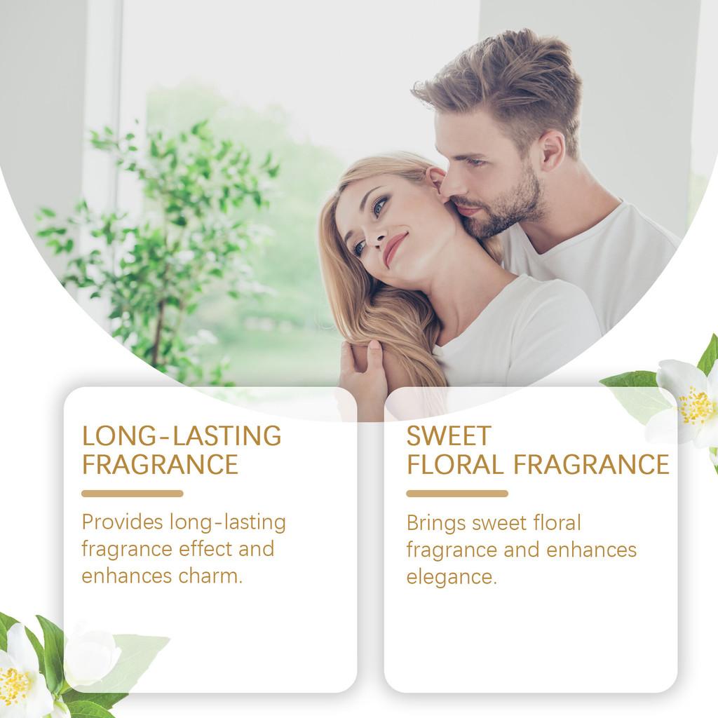 Fragrance Musk Élégante Fraîcheur Naturelle Longue Durée Arôme Floral Parfum Roll-on 6ml