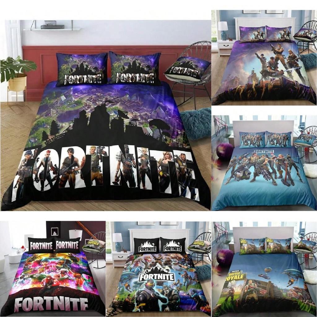 Quilt Suit Bedding Cover 3d Printed Bedroom Bed Cover Bedclothes Set