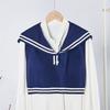 New Fashion Knit Scarf Cute Neck Warmer Circle Fake Collar False Collar Women Navy Style Detachable Collar For Women