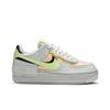 Womens Air Force 1 Shadow 'White Crimson Tint' (women's Sizes) Summit White / Black / Barely Volt / Crimson Tint Skate Shoes CI0919 107