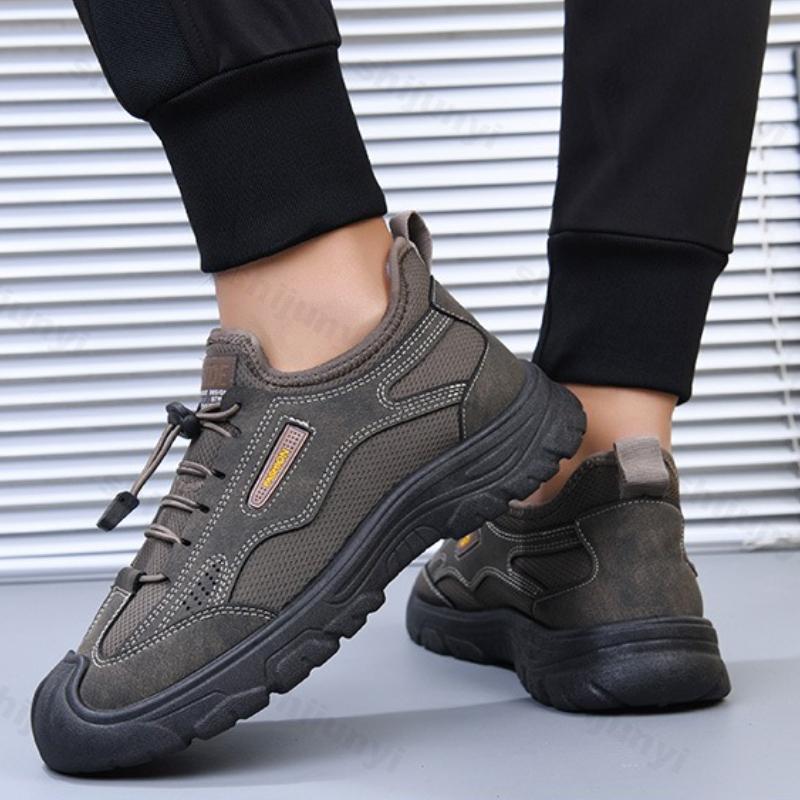 Men's Warm Cotton Shoes 2026 Winter Thicken Plush Fashion Vintage Casual Shoes Outdoor Non Slip Soft Sole Comfortable Sneakers