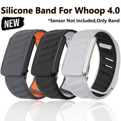 Whoop 4.0 ve Whoop 3.0 Nabız Monitörü ile Uyumlu Süper Yumuşak Ayarlanabilir Kayış Yedek Kayış