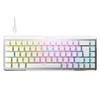 ROCCAT Vulcan II Mini Air Gaming Japanese Layout Wireless Mini Optical with Arrow RGB Japanese Keyboard, (ISO), 2.4GHz/Bluetooth, White, (65%),