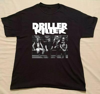 Driller Killer Band Black Cottonn Shirt Full Size S-5XL H179 Unisex T-Shirt