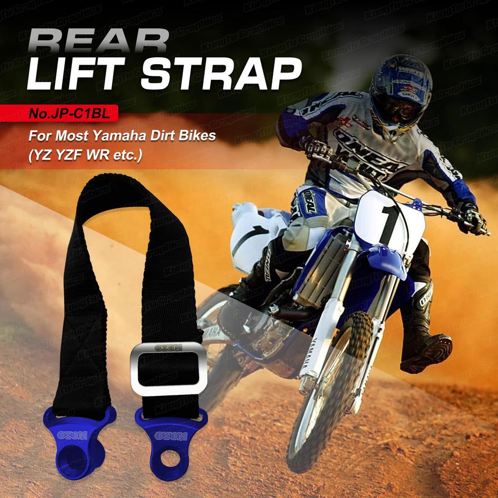 Motorcycle Tow Rope Tie Down Strap Rescue Pull Bundle Belt