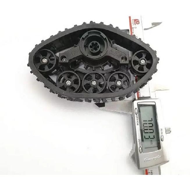 4pcs RC Snow Track Wheel Tire Round Wheel Accessories for 4WD Military Land Rover FY001,FY002,FY003