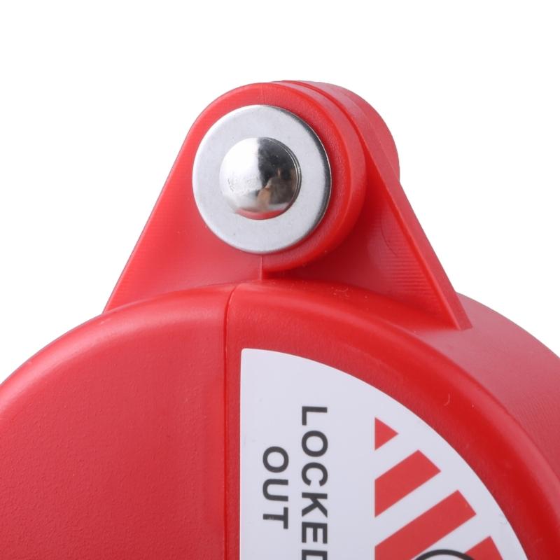 Secure Water Tap Locking Set with Padlock Gate Valves Lockout System Plastic Gate Valves Lock with Combo Lock for Home