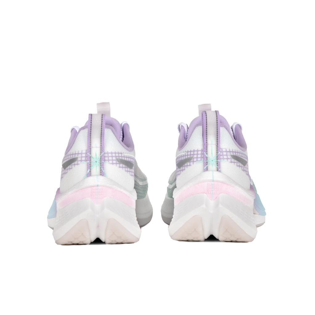 Li Ning Red Hare 7 Pro Dämpfung, Abriebfeste Niedrig geschnittene Trainingslaufschuhe Unisex Weiß Blau Lila ARPU001-7(Team186-)