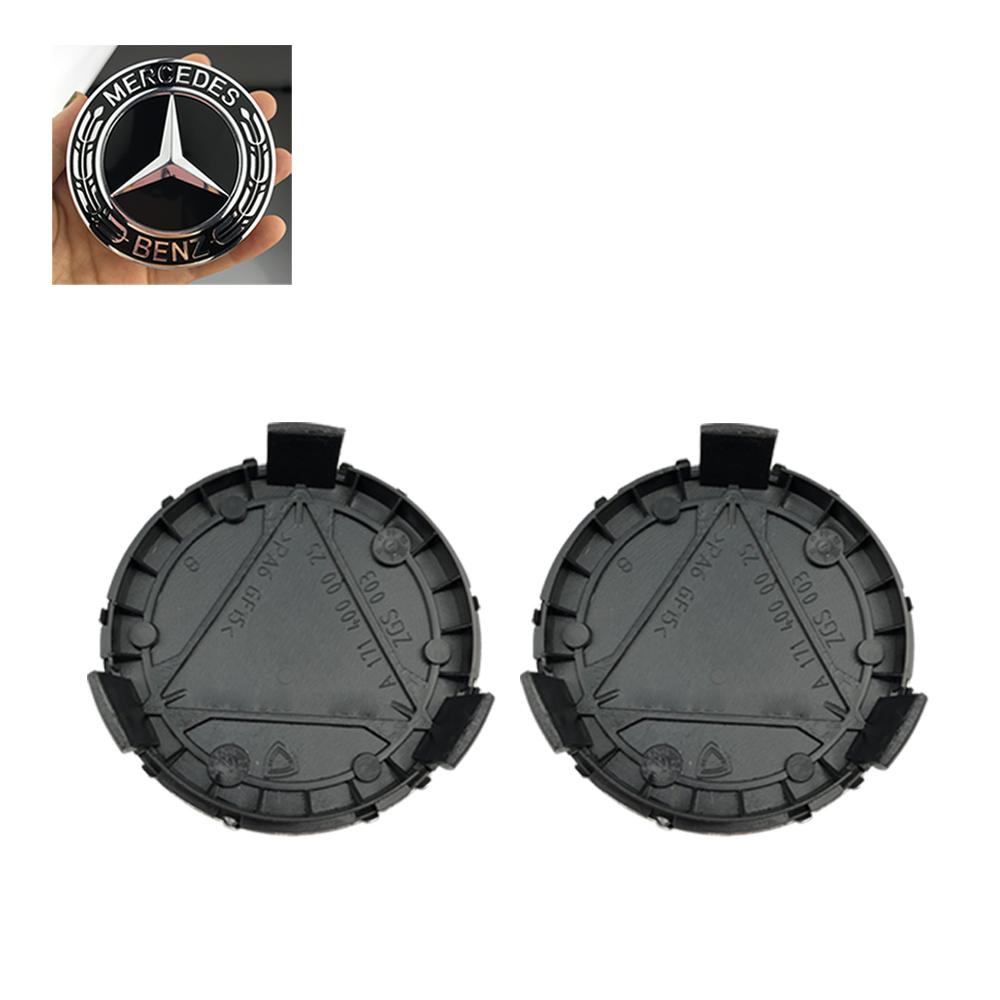 A1714000025 4pcs 75MM Car Wheel Center Hub for Mercedes Benz AMG A C GLC GLA GLK GLE W205 W204 W203 W212 W211 W213 W210 W164