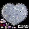 DIY 3D Silicone Nail Art Decortive Design Mold Nail Art Making Tools Mould