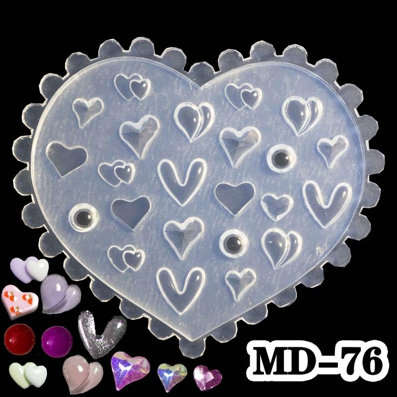 DIY 3D Silicone Nail Art Decortive Design Mold Nail Art Making Tools Mould