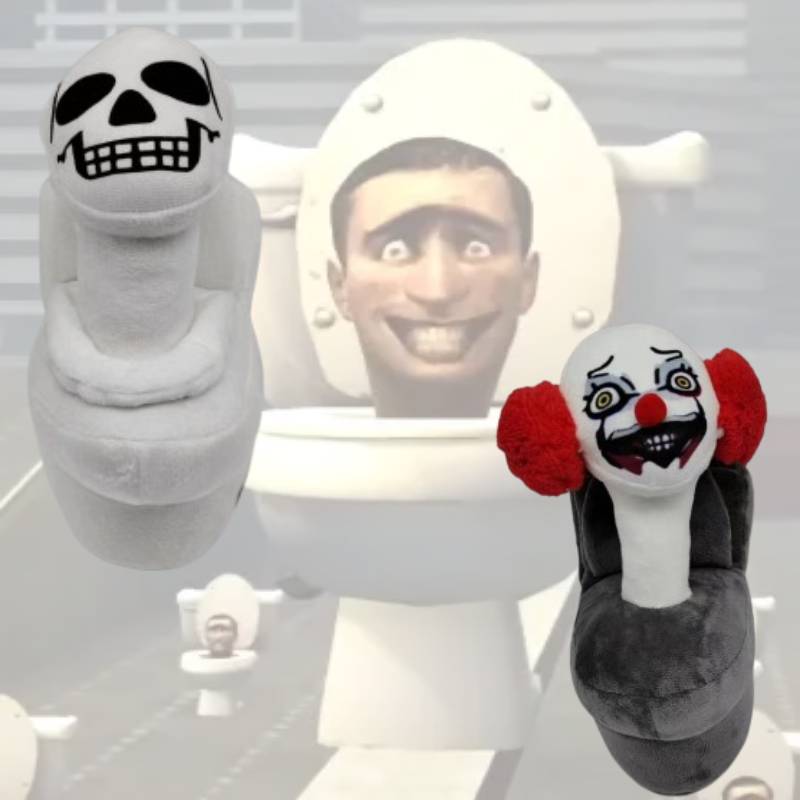 Toy Toilet Skibidi Funny Doll Pp Cotton Plush Soft Suitable For Durable Gifting
