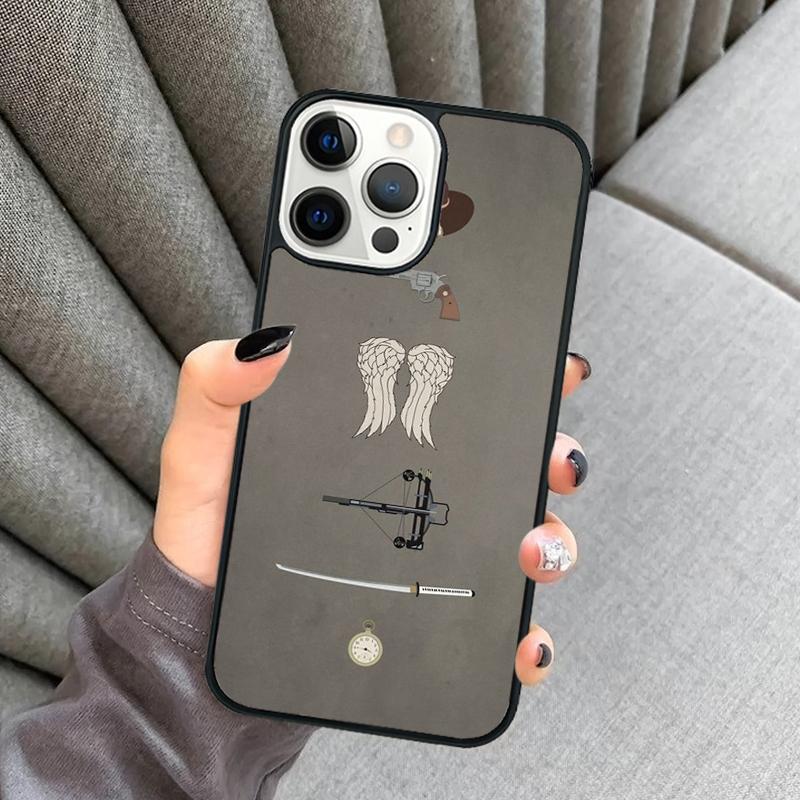 The Walking Dead Phone Case For iPhone 17 Air 16 16e 15 13 14 Pro Max 11 12 Plus 2022 MAX Shell Cover coque