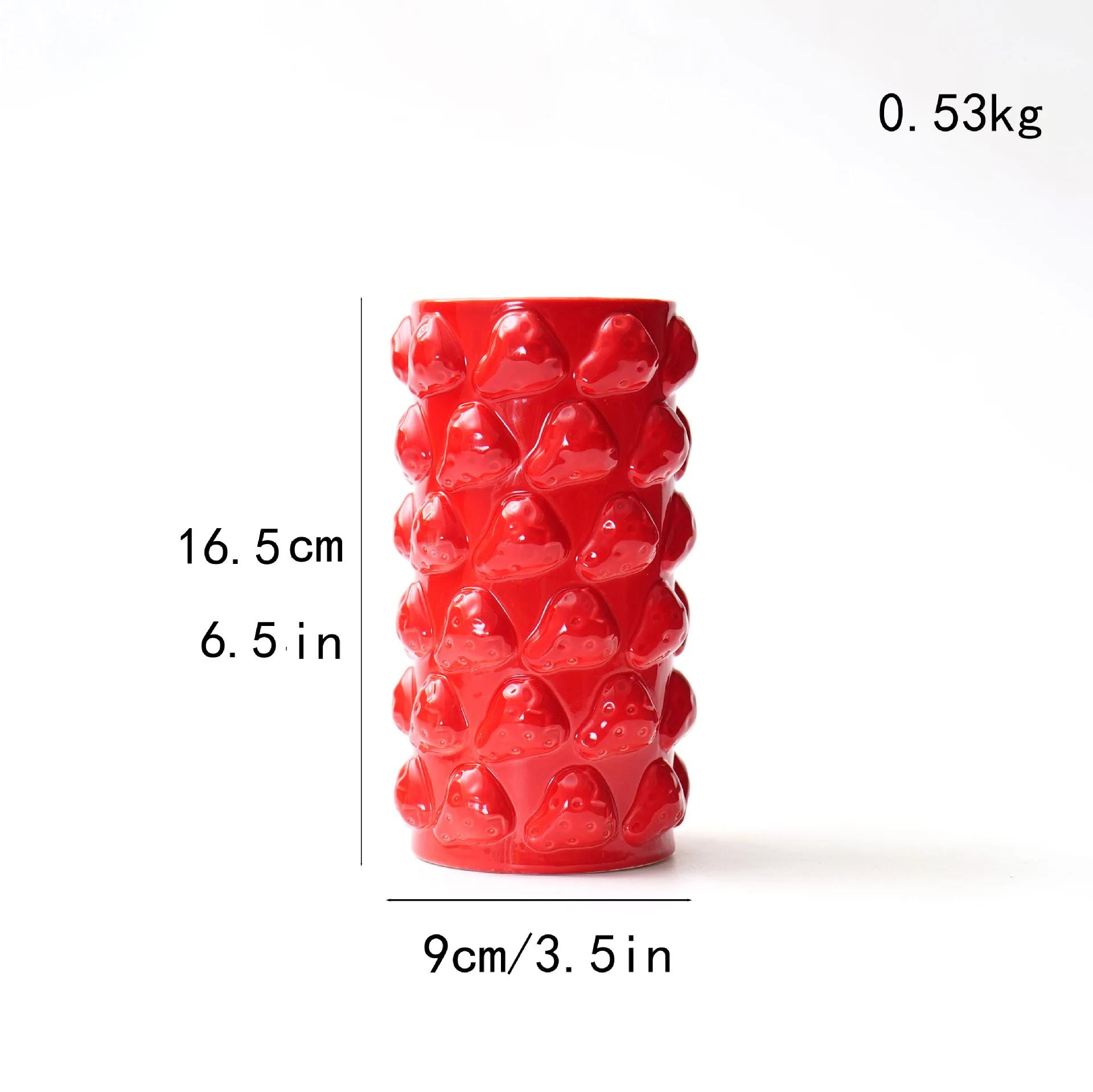 Creative Ceramic Vase Creative Cartoon Fruit