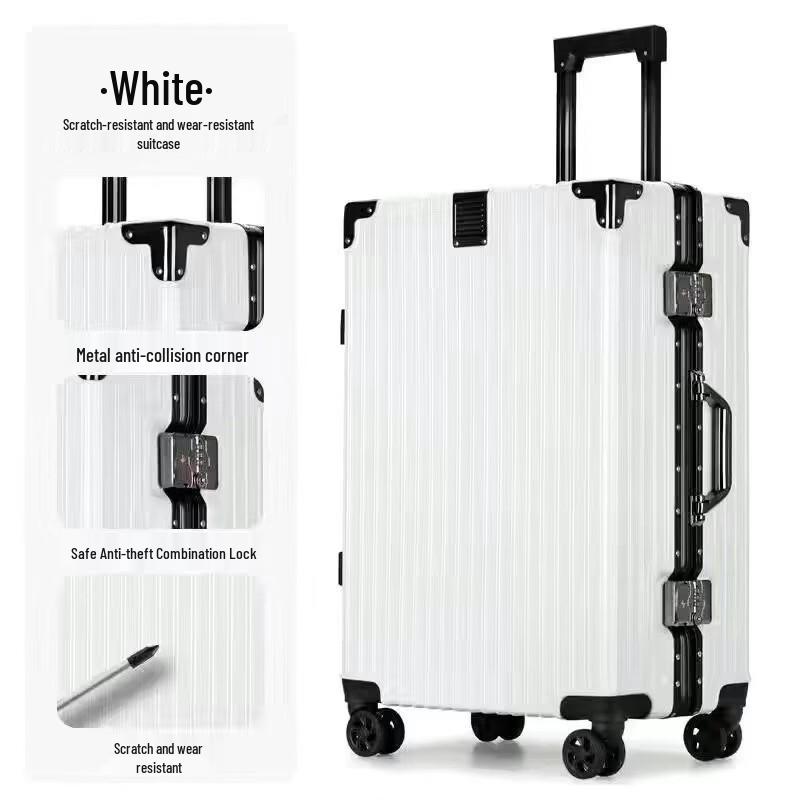 Li Shen Aluminum Frame Universal Wheel Travel Suitcase