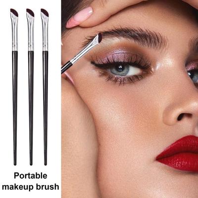 3-teiliges Doppelkopf-Augenbrauenpinsel-Set, Spiralkegel, Augen-Make-up-Pinsel, Kunststoffgriff, Wimpernbürste, Profi-Wimpernkamm, Augenbrauen-Werkzeug