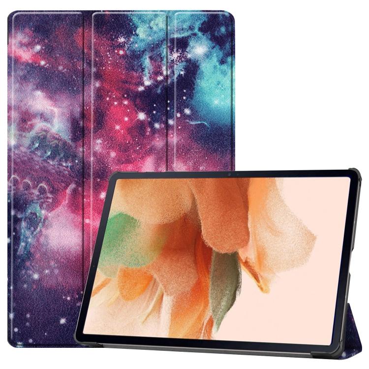 

Для Samsung Galaxy Tab S7 Lite T730 / T735 / Tab S7 FE T736 Чохол-книжка зі шкірозамінника з малюнком Custer , функцією сну/пробудження та 3-складною підставкою(Великоокий МЕ) For Samsung Galaxy Tab S7 Lite T730 / T735
