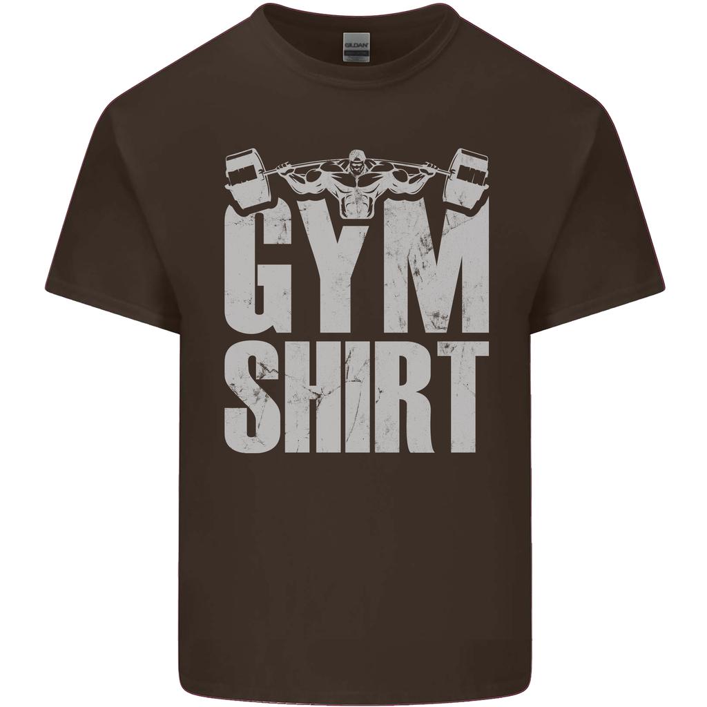 Gym Training Top Bodybuilding Weightlifting Unisexs Light Cotton TShirt