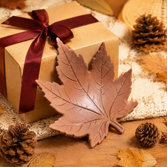 PLA Storage Tray 3D Printed Maple Leaf Trinket Dish, Autumn Fall Key Tray, Jewelry Home Decor for Entryway, Thanksgiving Tabletop Decor, Harvest