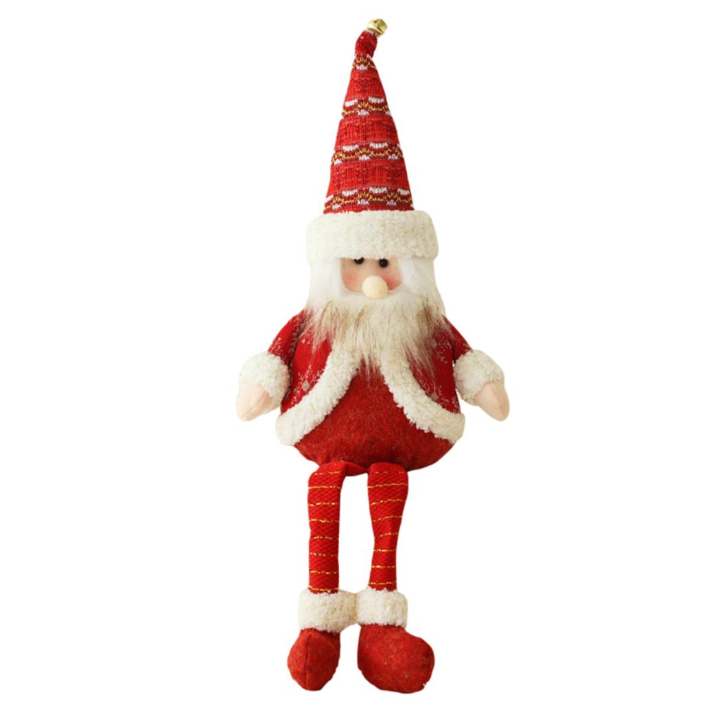 Weihnachtsdekorationen Sitzende Wichtel Ornamente Claus Strickpuppe Puppe Weihnachtsschmuck