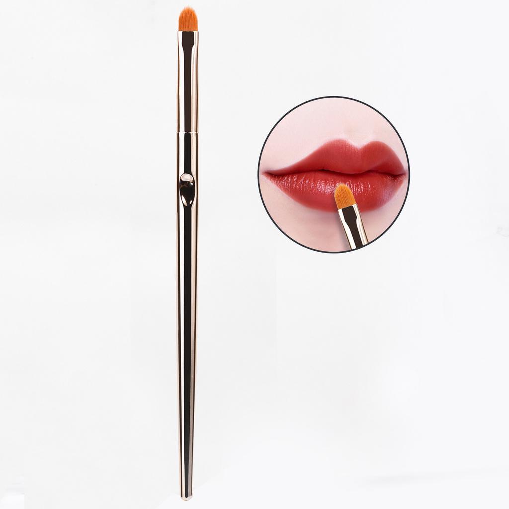 Nail art new single tongue concealer brush, lipstick brush, lip brush, dust nail brush, makeup tools