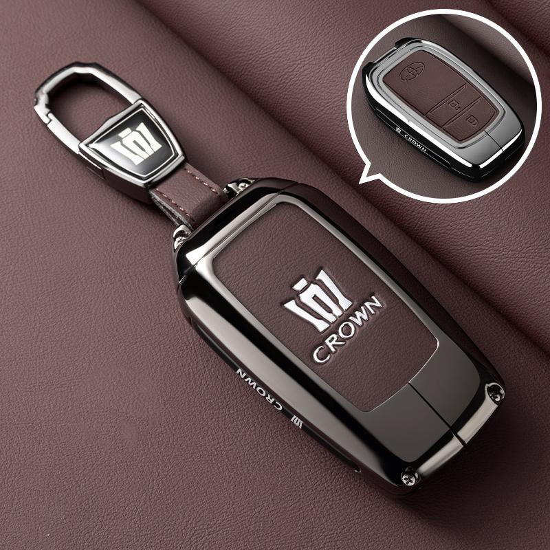 

Suitable for 24 models of Crown Land Cruiser keycases, Toyota 14th generation Crown Vellfire 2024 model, men s car shell buckle