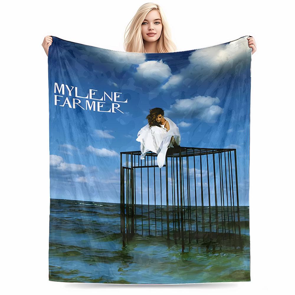 Ocean Cage Art Blanket for All Seasons Blanket Lunch Break Throw Gift